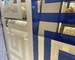 Koridor Permukaan Emas Ubin Lantai Porselen Mengkilap 300x600mm Dekorasi Bangunan Mewah