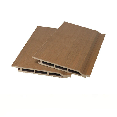 Beli No Fade 176x18mm Panel WPC Cladding Untuk Teras Dan Kayu Plastik Komposit Papan Brown Untuk Proyek pembuatan online