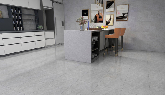 Beli 400x400mm Karpet Keramik Rustik Berwarna Biru Untuk Dapur Dan Berkualitas AAA Matte Glazed Firebrick Floor Tile Untuk Ruang Makan pembuatan online