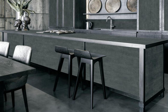 Beli Brooke Grey Sintered Stone Slab 1600x3200x12mm Permukaan Mat pembuatan online