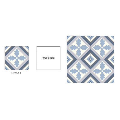 Beli Keramik Putih Gray Rustic Tile 250x250mm untuk Lantai Indoor pembuatan online