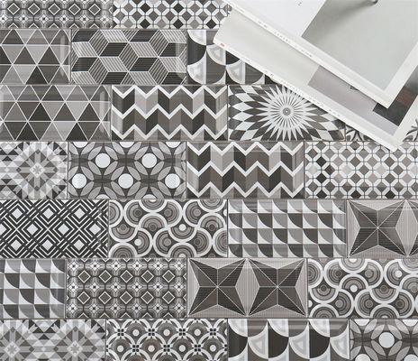 Beli Grey 75x152mm Clay Indoor Wall Tile untuk dapur kamar mandi pembuatan online