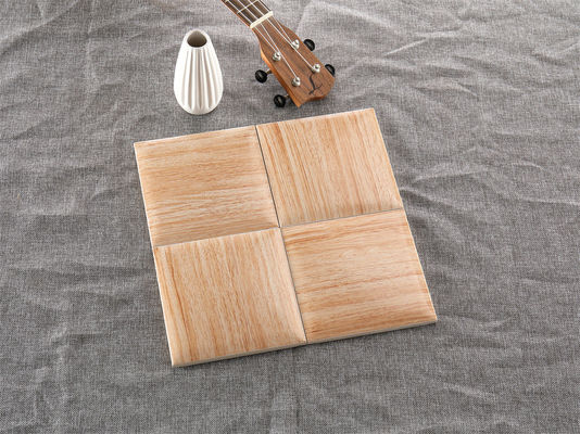 Beli Lantai dinding kayu kuning muda 152x152mm Tanah liat tubuh putih pembuatan online