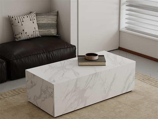 Beli Vintage Interior Floor 1420x2700mm Carrara Sintered Stone Slabs untuk Renovasi pembuatan online