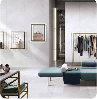 Beli Ubin Lantai Porselen Dalam Ruangan Grade AAA Beige 600x1200mm pembuatan online