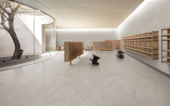 Beli Gray Retro Baby Face Porselen Jubin 48x24 Inci Tanah liat Kelas AAA pembuatan online