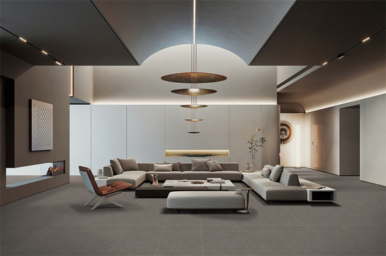 Beli Gray Grade AAA Matt Porselin Tile 60x120cm Lantai Indoor Untuk ruang tamu pembuatan online