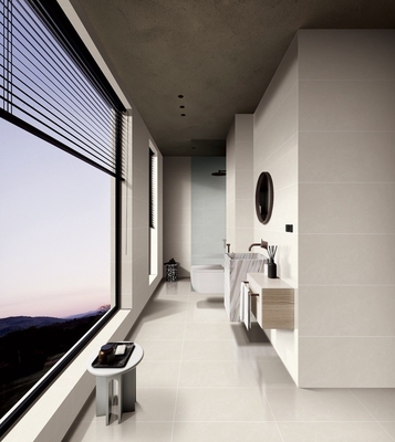 Beli Beige Stylish Tile And Interior Wall Resistant Asam Baby Face Kaca Keramik 400x800mm Untuk Desain pembuatan online