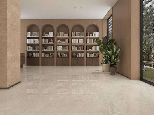 Beli Beige Acid-Resistant 1200x1200mm No Fade Inside Wall Glazed Polished Porcelain Tile Untuk Hotel pembuatan online