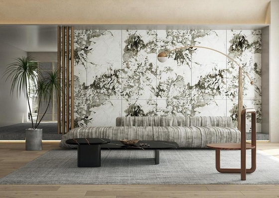 Beli Lantai lantai dalam ruangan dan 900x1800x9mm Porselen Polished Kaca Lantai untuk ruang makan pembuatan online