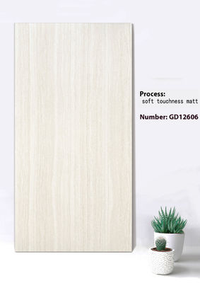 Beli Beige Grey 600x1200mm Soft Touchness Matt Matt Stone Tile pembuatan online