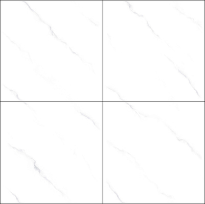 Beli Ubin Porselen Mengkilap Carrara White 800x800mm Untuk Ruang Tamu pembuatan online