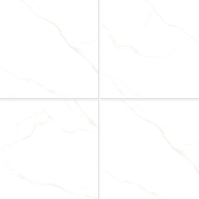 Beli Carrara and Firebrick 1000x1000mm Porcelain Glazed Polished Tiles For Dining Room and Balcony pembuatan online