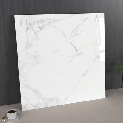 Beli Carrara Wear-Resistant And Modern Inside Floor 1000x1000mm Glazed Polished Porcelain Tile For Office Decoration pembuatan online