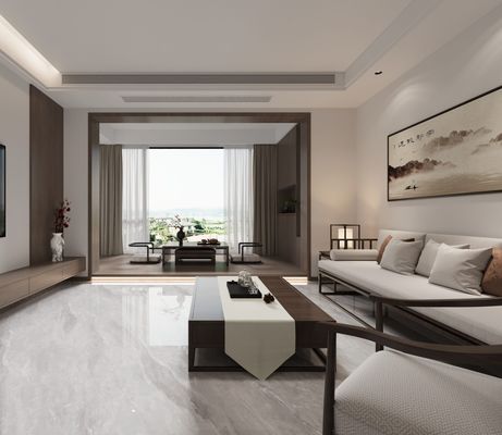 Beli Batu pasir abu-abu 1mx1m Dekoratif Interior Lantai Polished Glassed Porcelain Tile Untuk Hotel dan Proyek pembuatan online