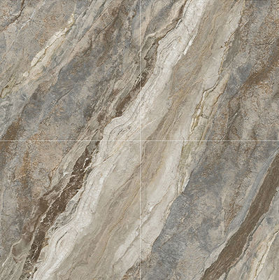 Beli Ubin Batu Mewah 1mx1m Cokelat Tahan Noda Dipoles Untuk Bangunan 3 Gaya pembuatan online