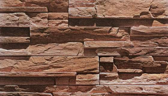 Beli Dekorasi Dinding Bata Batu Berbudaya Cladding Ringan 500SQM pembuatan online