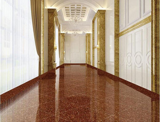 Beli Ubin Lantai Porselen Dipoles 24X24' Pulat Bordeaux Red Chocolate Red pembuatan online