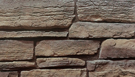 Beli Fireproof Artificial Culture Stone Veneer Slate 14mm untuk Dinding pembuatan online
