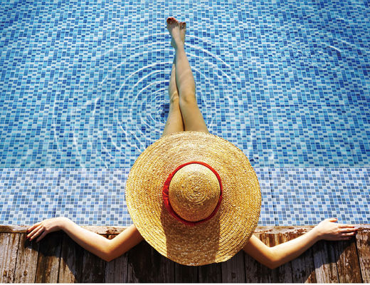 Beli Ubin Kolam Renang Mosaik Biru PRIMIERA, Ubin Keramik Mengkilap 300x300mm ISO13006 pembuatan online