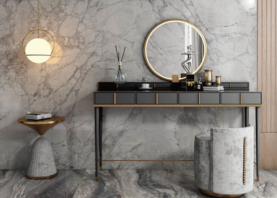 Beli 1200 * 2400mm Sintered Stone Slabs Clay Quartz Material pembuatan online