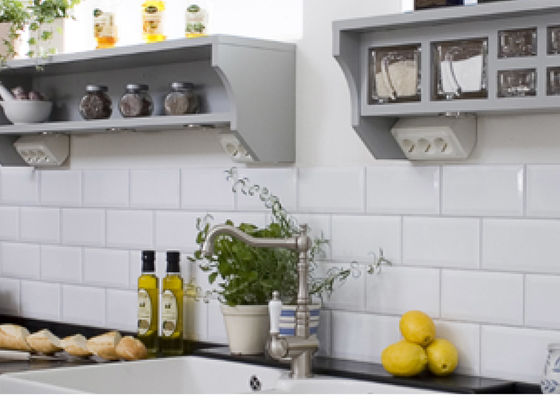 Beli 100X200MM Ubin Dinding Latar Belakang Keramik Klasik Untuk Dapur pembuatan online
