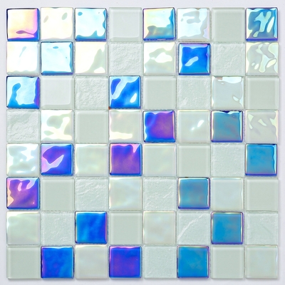 Beli Lantai Mosaik Tanah liat tahan air 303x303mm untuk Kolam Renang pembuatan online