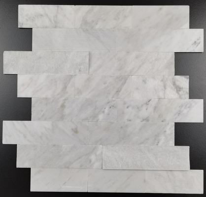 Beli Ubin Mosaik Dekoratif Ketebalan 4mm Glossy Rustic Grooving pembuatan online