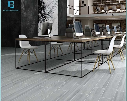 Beli Ubin Lantai Kayu Tubuh Penuh Alami 200x1200mm Warna Abu-abu pembuatan online