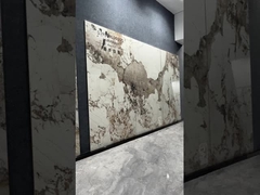 Marmer Lihat Lantai Dan Tembok Genteng 900x1800x9mm No Fade Polished Kaca Porselen Genteng Untuk Ruang Tamu