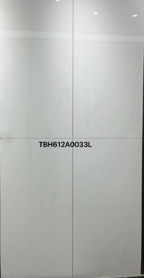 Tahan Pakai Lempar Kaca Carrara Keramik Genteng Beige Untuk Kamar Mandi