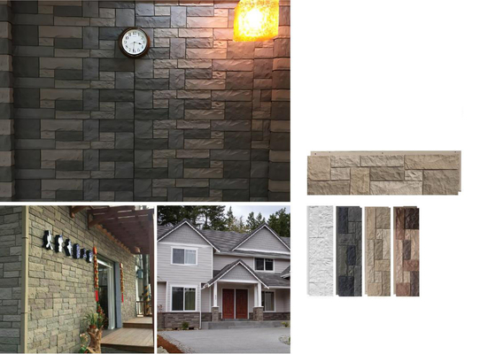 Castle Panel Brown Batu Budidaya Bata 1200x300x30mm Antibakteri