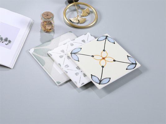 Menakjubkan Beige And Blue 20x20cm Batubara Interior Wall Floor Tiles Untuk Balkon Dan Kamar Tidur 4 gaya