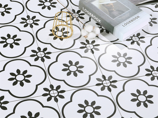 200x200mm tahan aus lantai dan dinding interior AAA Floret keramik genteng untuk kamar mandi dan ruang tamu