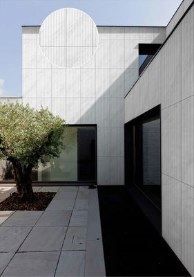 Putih 600x1200mm Mat Antique Outdoor Curtain Wall Porcelain Tile