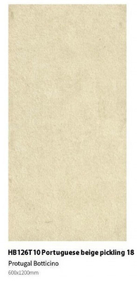 Kuning abu-abu Full Body 600x1200mm Wear-resistant lantai Paving Porcelain Tile Untuk Square
