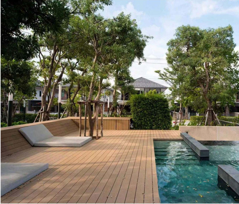 Brown Antique Exterior Floor Paving Tile Dan SGS Tile Untuk Lantai Garasi 300x900mm