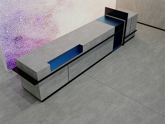 Gray Matt Sintered Stone Slab 1600x3200mm untuk Kamar Mandi