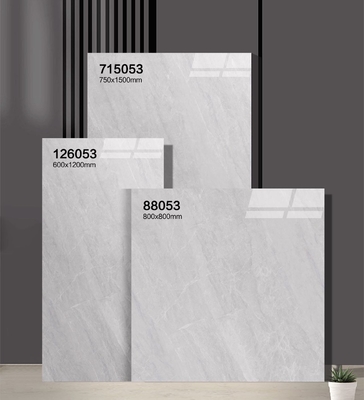 Tampilan Marmer Lantai Polished Beige Kaca Porselen Kotak Dan Firebrick Tile 750x1500mm Untuk Kamar Mandi Dan Kantor