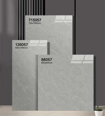 Marmer Look Polished Kaca Porselen Peti Dan Abu-abu 750x1500mm Elegant Floor Tile Untuk ruang tamu Dan kamar mandi