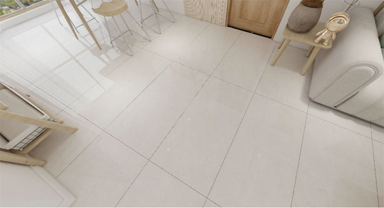 Beige 1200x600mm Lantai Ramah Lingkungan Kelas AAA Di dalam Lantai Lantai Keramik Kaca Polished Untuk Ruang Makan