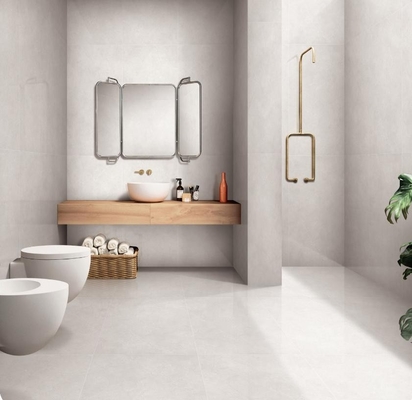 Ubin Lantai Porselen Beige 600x1200mm Grade AAA Tanah Liat ISO13006