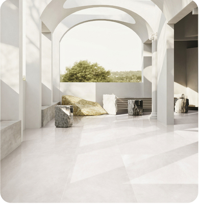 Beige 60x120cm AAA Kelas Non-Slip Kaca Porselen Tile