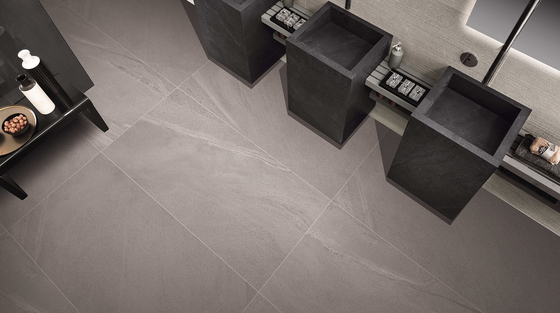 Peti dinding porselen dalam ruangan kelas AAA 600x1200mm Tanah liat