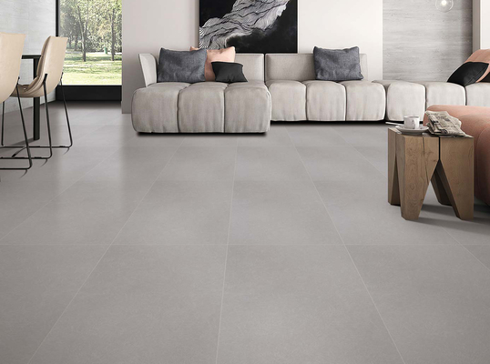 Lantai Porselen Kaca Abu-abu 600x1200mm Lantai Indoor Kelas AAA