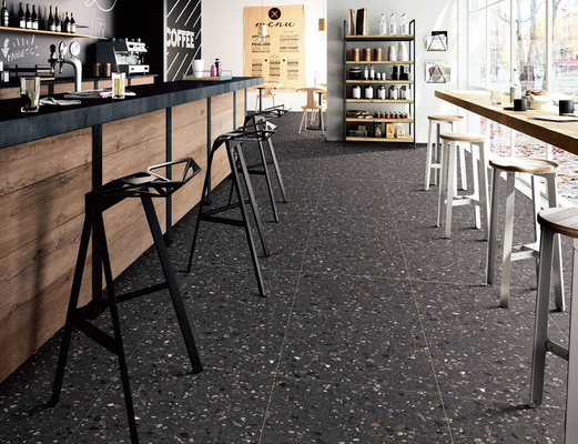 600x1200mm Terrazzo Lantai Luar Lapisan Dekorasi Porselen tahan lama Untuk Taman Anti-Slip