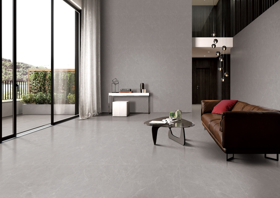 Porselen modern berlapis abu-abu untuk ruang makan dan dapur 1200x600mm