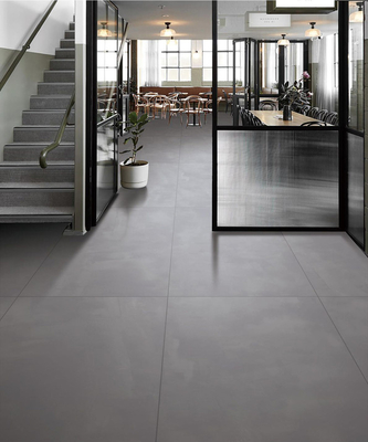Ubin Lantai Porselen Glasir Anti-Selip 600x1200mm Abu-abu Grade AAA