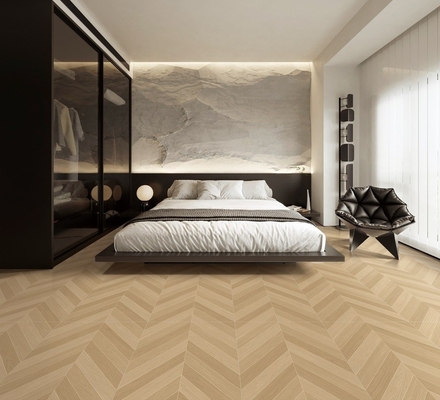 Non-Slip 1200x600mm Porselen Kayu Tile Dan Lantai Luar ISO9001 Tile Untuk Ruang Tamu