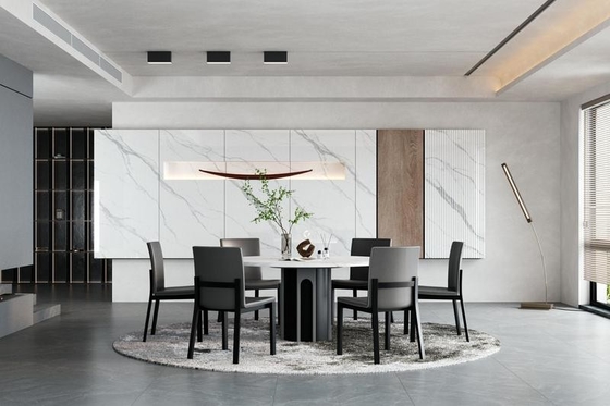 Carrara Putih 900x1800x9mm Porselen Polished Glazed Tile Interior Lantai Dan Lantai Dinding Untuk Ruang Tamu